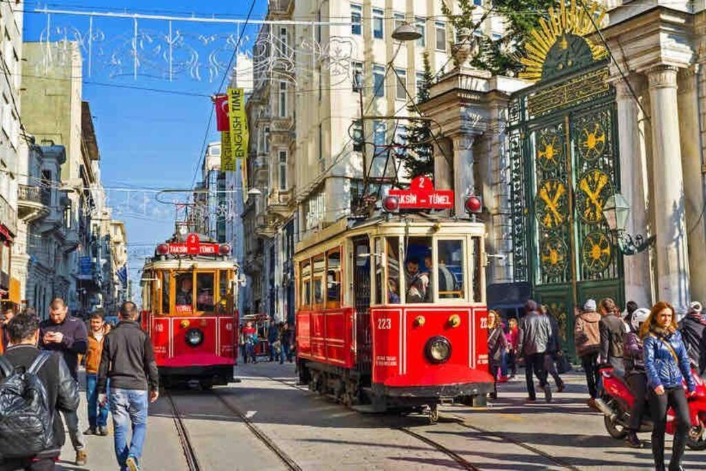 Apartamento Historical Comfy Flat In Beyoglu Tophane, Galata Estambul Exterior foto